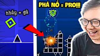 Tôi Ép Khối Vuông Geometry Dash Phải Phá Nát Thế Giới Của Nó