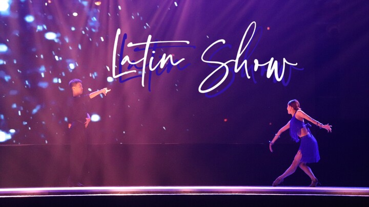 【四川大学】《Latin Show》拉丁双人舞台翻跳沈小婷偶像运动会国标舞｜2022年法学院迎新晚会