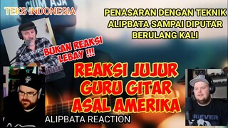 Reaksi Pertama Guru Gitar USA, Tak Bisa Tirukan Teknik Alip - Alip Ba Ta Californication Reaction