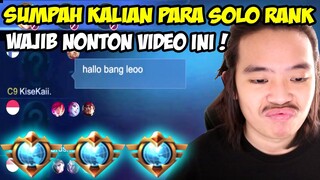 RAHASIA SOLO RANK TAPI WINSTREAK !! - Mobile Legends