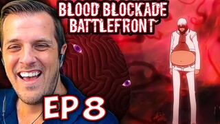 Blood Blockade Battlefront Episode 8 Anime Reaction || Kekkai Sensen