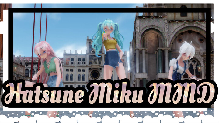 [Hatsune Miku MMD] Miku&Luka&Haku - Penyakit Delusi