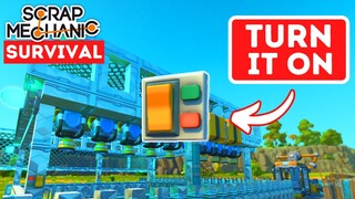 How to Use a SWITCH in Scrap Mechanic Survival