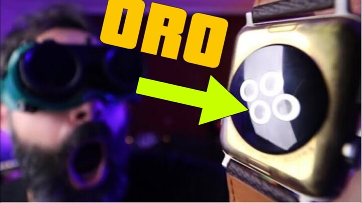 I made this apple watch GOLD!
