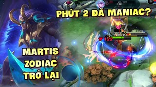 Tốp Mỡ | MARTIS MA KẾT COME BACK! PHÚT 2 ĐÃ MANIAC, 1 CÂN 4 NHƯNG ANH DÊ ÍT ĐƯỢC PICK VÌ... | MLBB