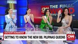 CNN interviewed the new Bb.Pilipinas queens