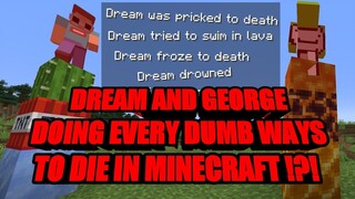 Every Death in Dream's Death Shuffle ft. George (Minecraft)