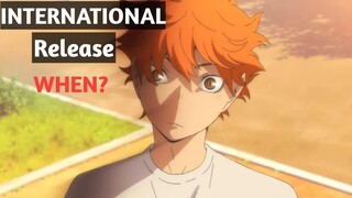 Haikyuu ( Season 5 ) Final Saga New Movie; International Release DATE And WHERE To Watch In India.😍🔥