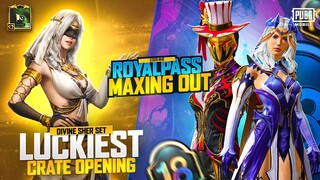 Most luckiest Pubg Mobile Crate Opening | RP M18 Maxed Out | 5x Royal Pass Giveaway