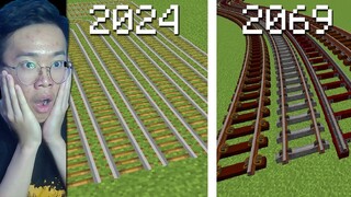 TERNYATA INILAH Minecraft 2024 vs 2069 Di Masa Depan (NOTCH LUAR BIASA!!!)