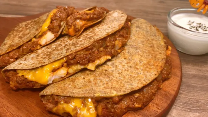 [Food][DIY]Beef potato cheese tacos