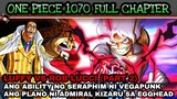 One piece 1070: full chapter | Luffy vs Rob lucci | Ang plano ni Kizaru | Seraphim ability