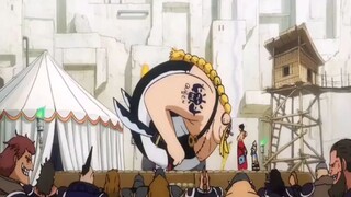 Luffy used conquerors HAKI