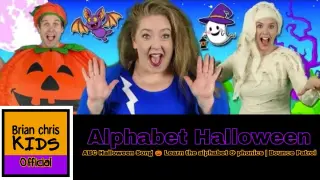 Alphabet Halloween - ABC Halloween Song 🎃 Learn the alphabet & phonics | Bounce Patrol