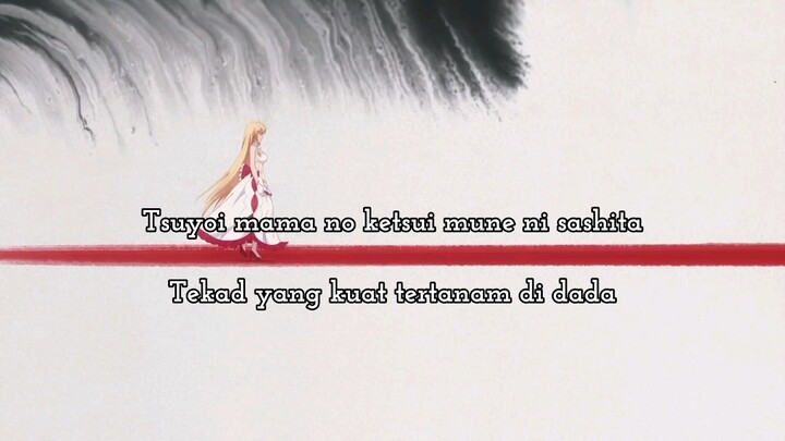 Tv Anime: Kimisen S2 | Opening: Para Bellum | Lyric Romaji-Indonesia