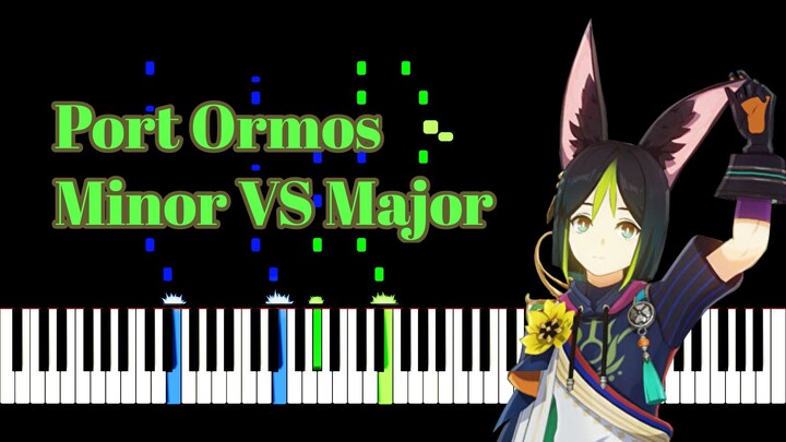 Port Ormos (Genshin Impact) - Minor Key vs Major Key