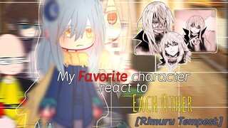 My Favorite Character react to Each Other [Rimuru Tempest] [2/6] ||English + Indo