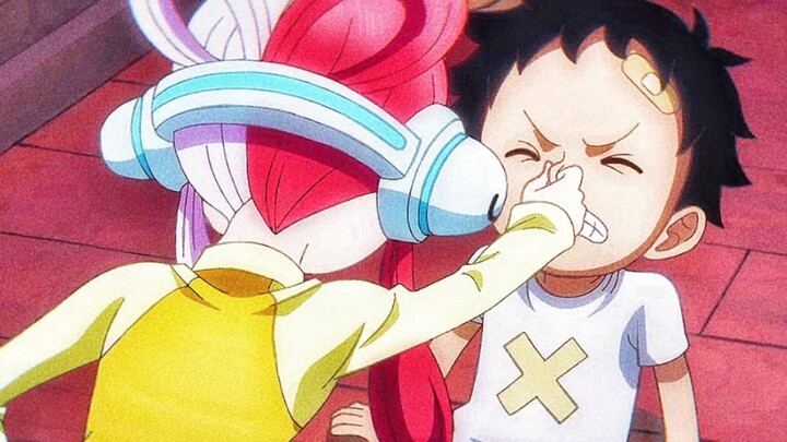 [One Piece/Uta/Episode 1030] Childhood sweethearts successfully held hands~~Hello!