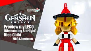 Preview my LEGO Genshin Impact Klee (Blossoming Starlight) Chibi | Somchai Ud