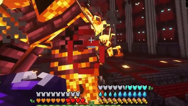 "Đây chính là Đại Pháp Sư!! Chinh phục Quỷ Lửa!?" Minecraft Luật Cuộc Sống Tập 9