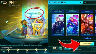 GRATIS PILIH SKIN EPIC LIMITED DI EVENT M4 CHEST BOX, MARI KITA BUKA SEKARANG‼️ | MOBILE LEGENDS