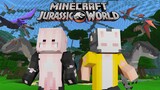 ESCAPE THE JURASSIC WORLD sa Minecraft PE | Niligtas ko ang T-Rex!😂