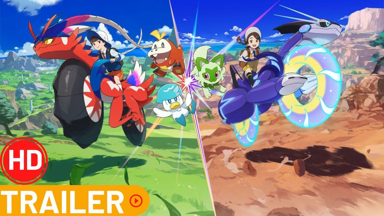 Pokemon Scarlet And Violet Release Date Fix Trailer 2 Review In Hindi -  BiliBili