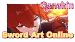 Sword Art Online x Genshin Impact