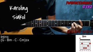 Karoling - Siakol (Guitar Cover With Lyrics & Chords)