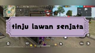 tinju lawan senjata