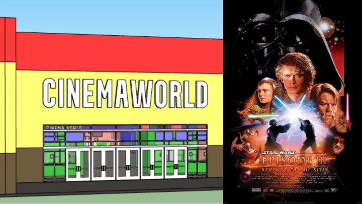 Opening to Star Wars: Revenge of the Sith at CinemaWorld 18-Plex
