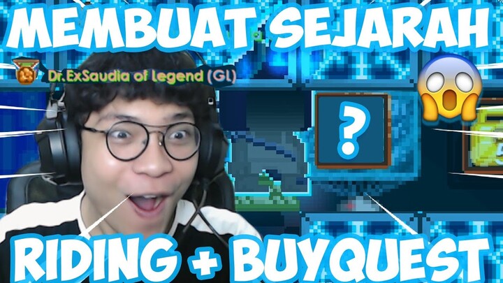 AKU AKAN MENCOBA MEMBUAT SEJARAH DI GROWTOPIA..