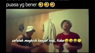 lagu sindiran buat puasa😁