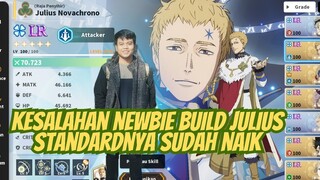 KESALAHAN NEWBIE BUILD JULIUS STANDARDNYA SUDAH NAIK 🍀 BLACK CLOVER MOBILE