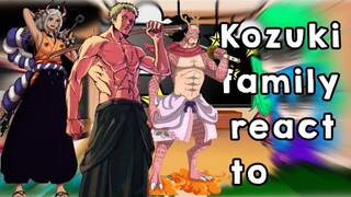 "Kozuki family react to the future1/1"|| Gachaclub|| Gcrv||one piece