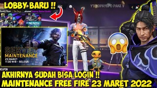 PENYEBAB DAN JAM BERAPA MAINTENANCE FREE FIRE HARI INI 23 MARET 2022 SELESAI - EVENT GRATIS FF X BTS