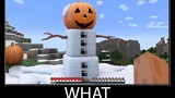 Minecraft รออะไร meme part 51 minecraft snow golem ที่เหมือนจริง