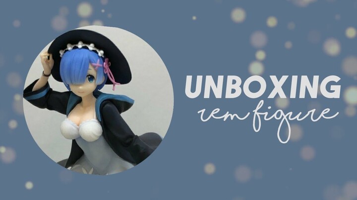 UNBOXINGGG REM FIGURE ♡