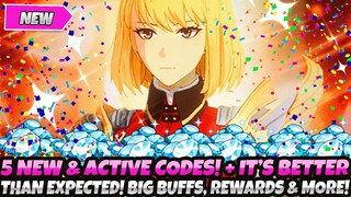 *LET'S GOOOO! 5+ NEW & ACTIVE GIFT CODES* IT'S BETTER THAN EXPECTED! HUGE BUFFS (Solo Leveling Arise