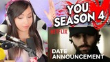 YOU | Season 4 Date Announcement | Netflix - REACTION !!!