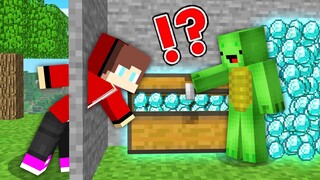 JJ Cheated With SPECTATOR MODE To FIND Mikey's SECRET BASE in Minecraft