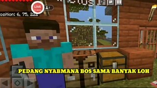 bermain minecraft bersama teman memilih lutingan