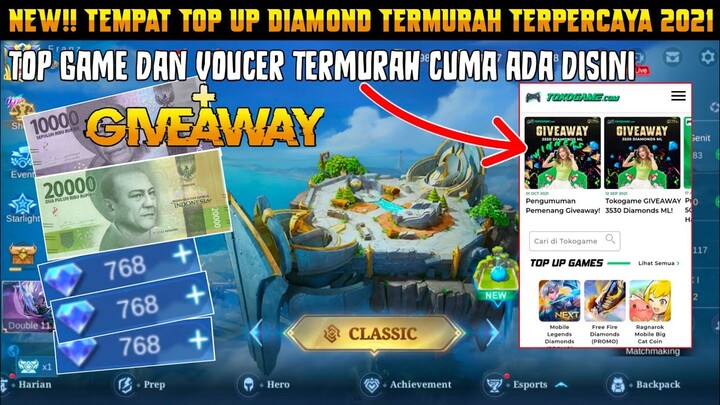 NEW TEMPAT TOP UP DIAMOND TERMURAH AMAN TERPERCAYA 2021 | MOBILE LEGENDS