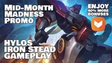 Hylos - Iron Steed Skin Gameplay // MLBB Hylos New Skin // Mobile Legends