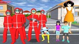 Pasukan Merah Cari B0neka Squid Game Yuta Mio Suruh Ganti Baju - Sakura Simulator @Ebi Gamespot