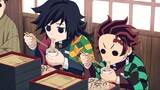 “Dalam kompetisi makan mie dengan Tanjiro, Giyuu juga menunjukkan matanya yang cerdas, dan orang yan