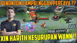 LIAT !! PENONTON SAMPAI NGGAK PERCAYA ?? RRQ XIN KESURUPAN WANN !! PAKE HARITH EVOS LEGENDS  #rrq