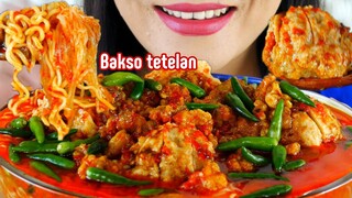 ASMR BAKSO BESAR TETELAN PEDAS | EATING SOUNDS