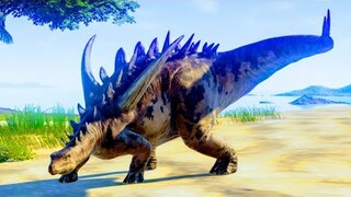 Carnotaurus & Ceratosaurus Hunting In Desert Environment - Jurassic World Evolution