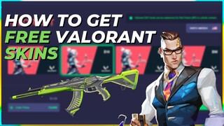 How to get free VALORANT skins in 2022?